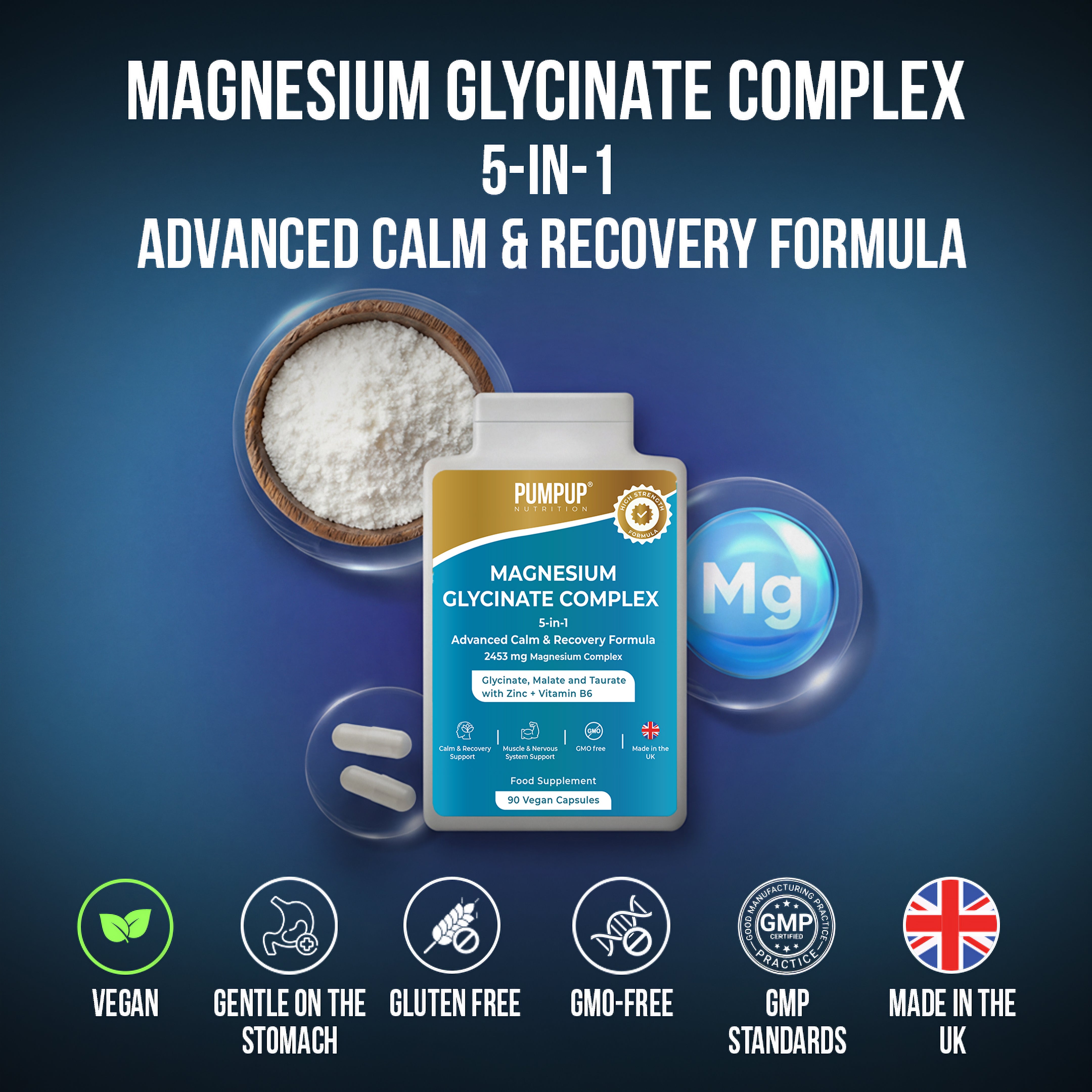 Magnesium glycinate Complex 5 in 1