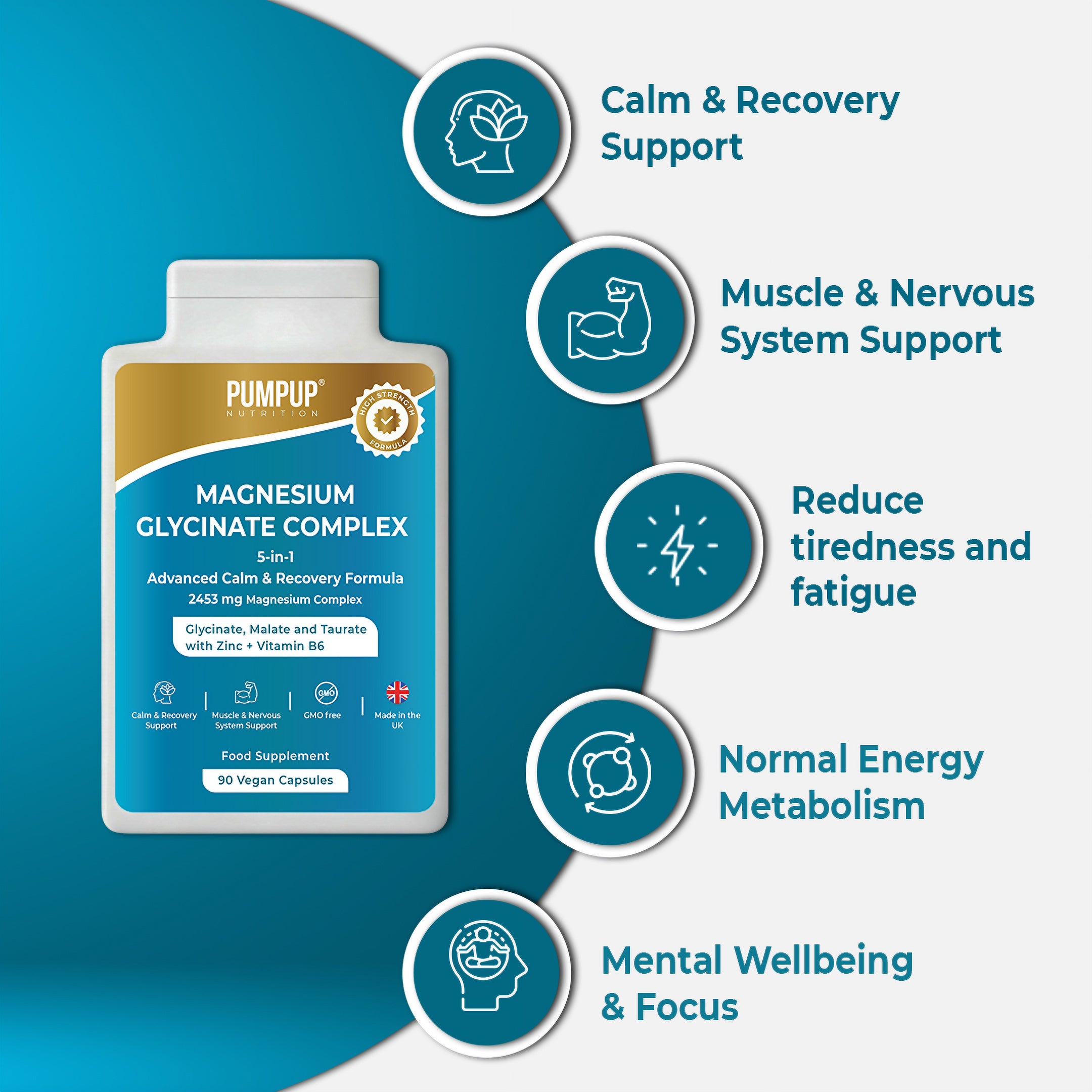 Magnesium glycinate Complex 5 in 1